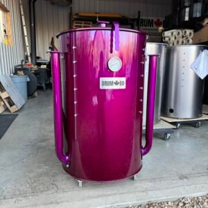 DrumBo Custom Charcoal Smoker Grill BBQ. The Best Charcoal Drum Smoker Available